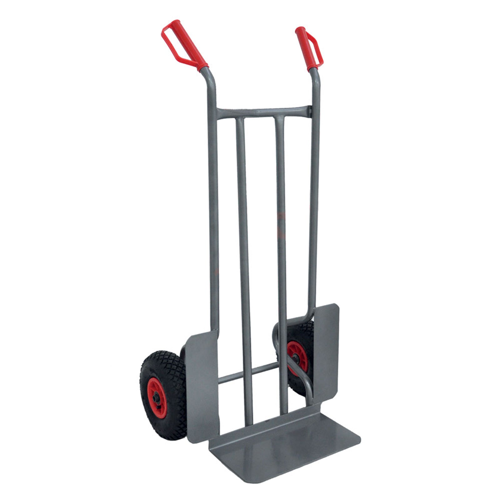 Carrello porta pacchi pesante in acciaio verniciato portata massima 200 kg