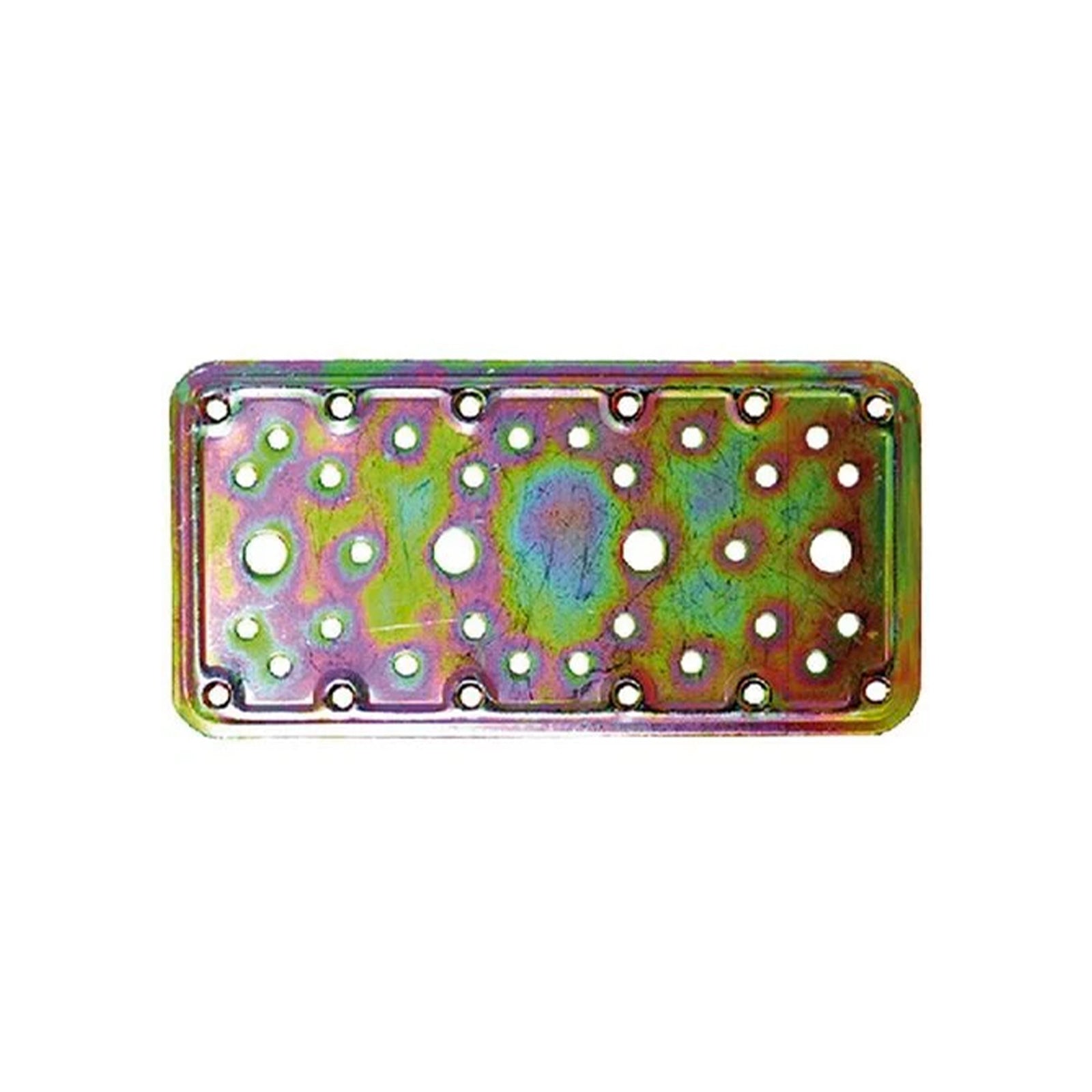 Giunzione diritta stampata in acciaio tropicalizzato 100 x 120 mm