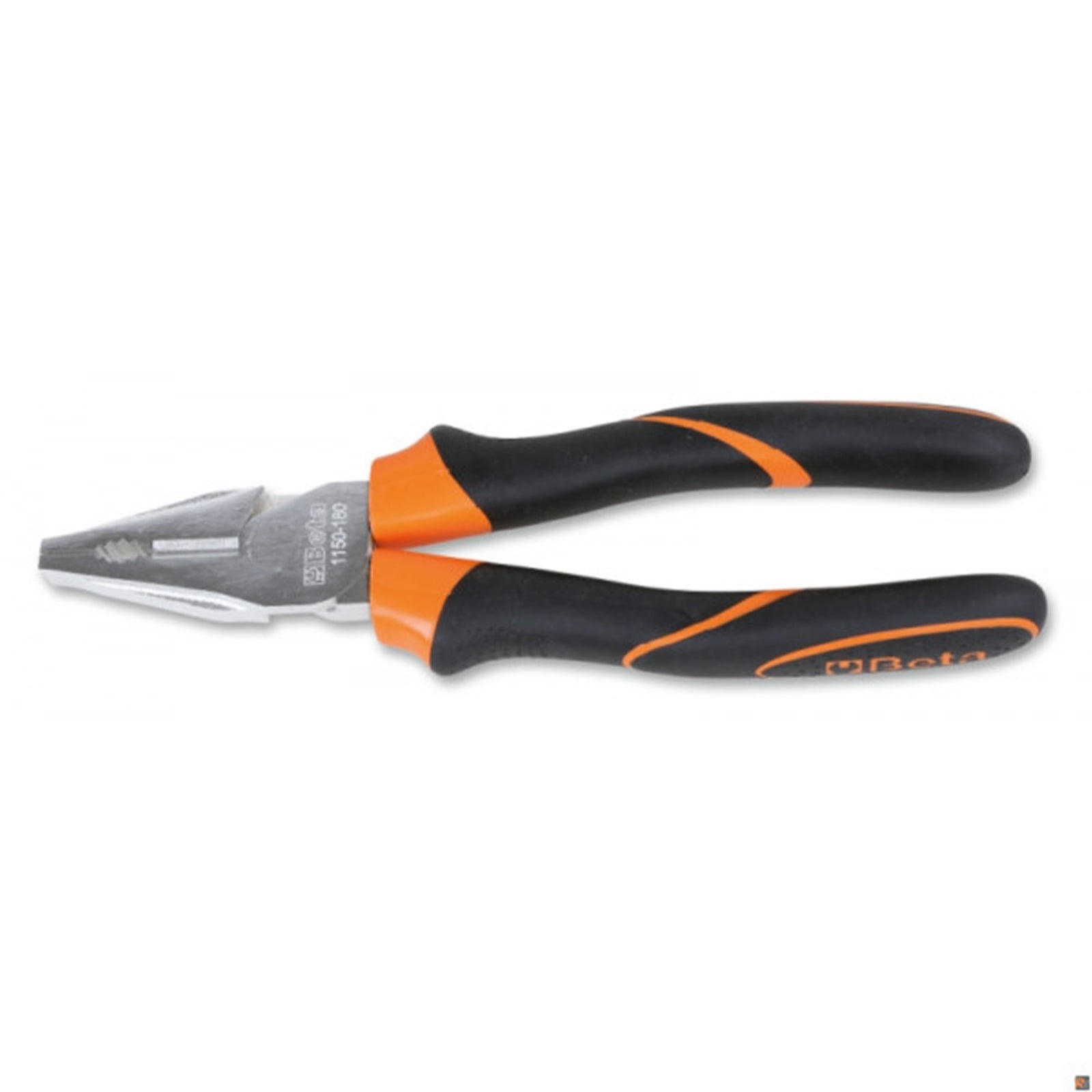 Pinza universale con finitura industriale e manici in bimateriale