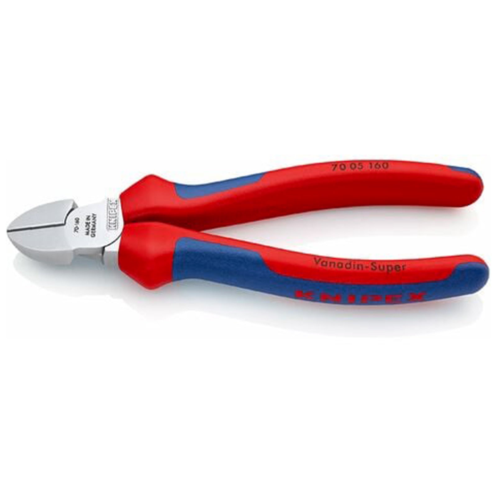 Tronchese "Knipex" a taglio laterale in cromo-vanadio per fili metallici