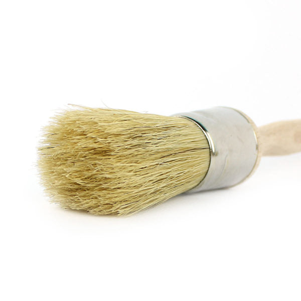 Pennello strozzato con manico in legno