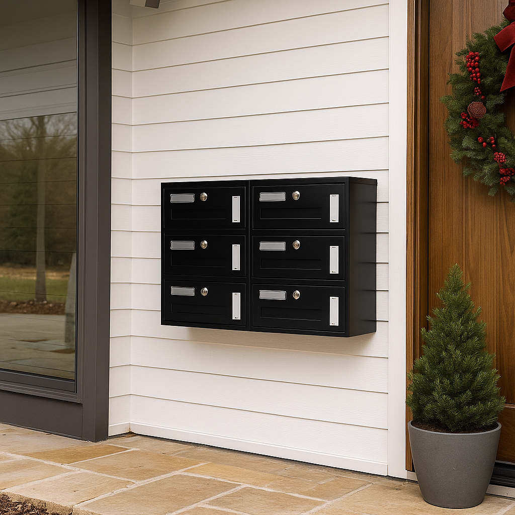 Cassetta postale condominiale da muro buca lettere componibile "Made in Italy"