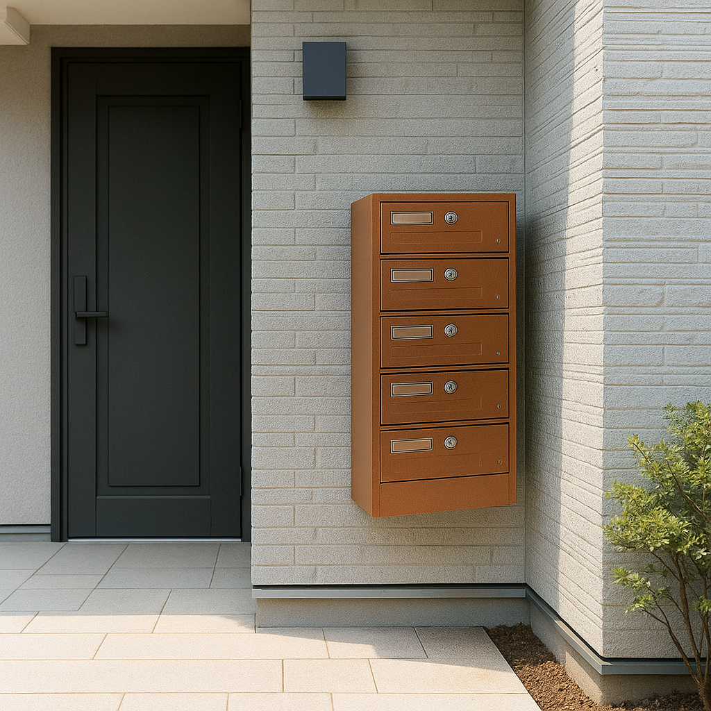 Cassetta postale condominiale da muro buca lettere componibile "Made in Italy"