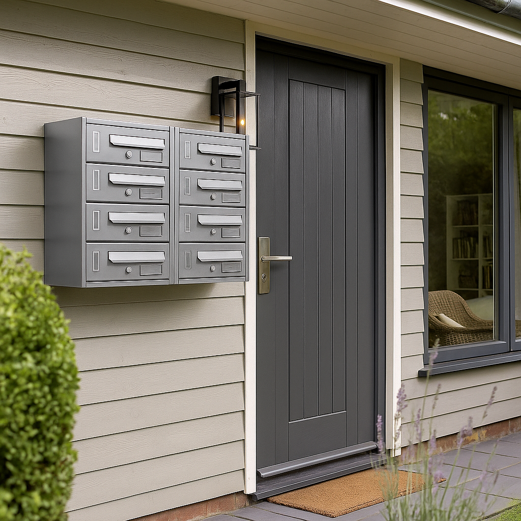 Cassetta postale condominiale da muro buca lettere componibile "Made in Italy"