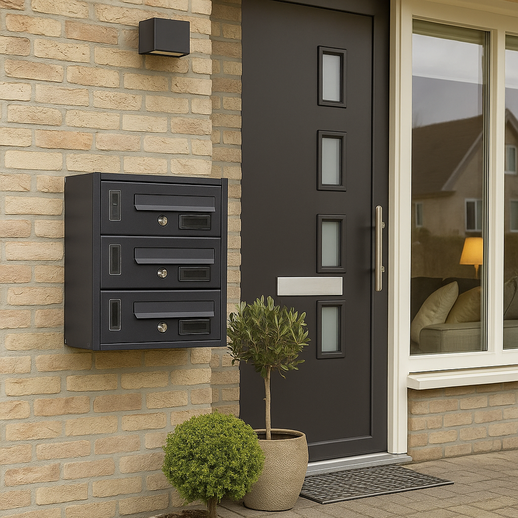 Cassetta postale condominiale da muro buca lettere componibile "Made in Italy"