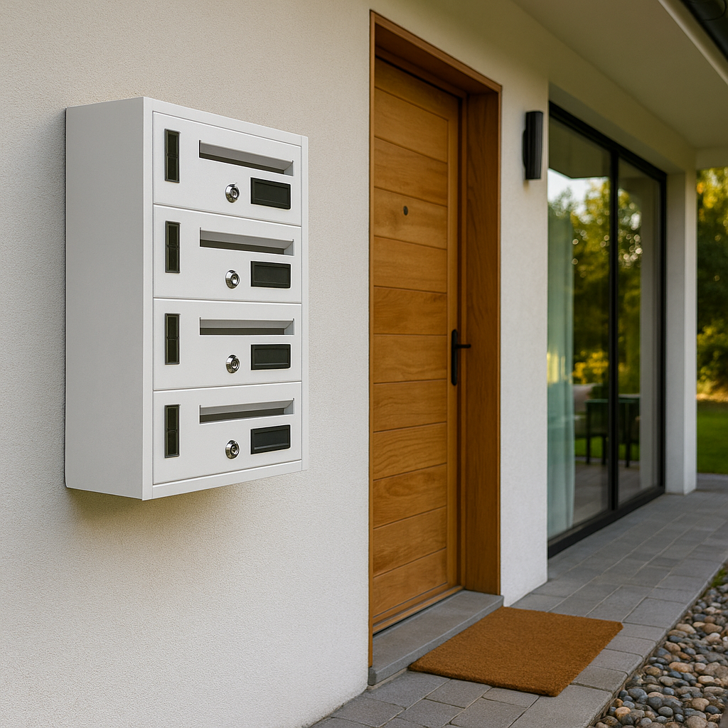 Cassetta postale condominiale da muro buca lettere componibile "Made in Italy"