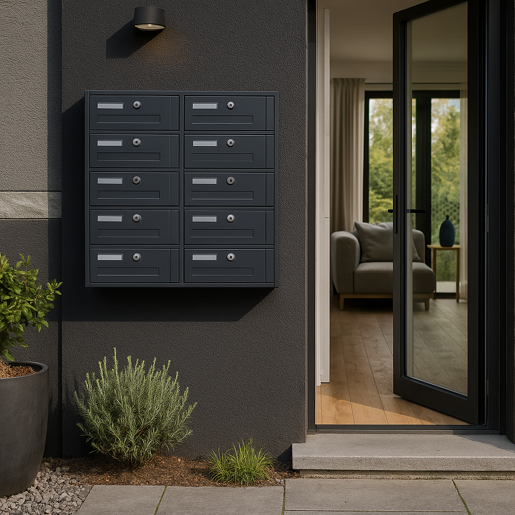 Cassetta postale condominiale da muro buca lettere componibile "Made in Italy"