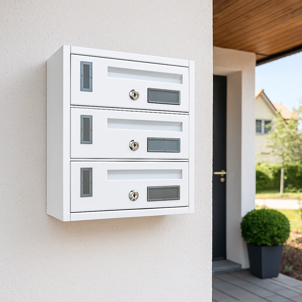 Cassetta postale condominiale da muro buca lettere componibile "Made in Italy"