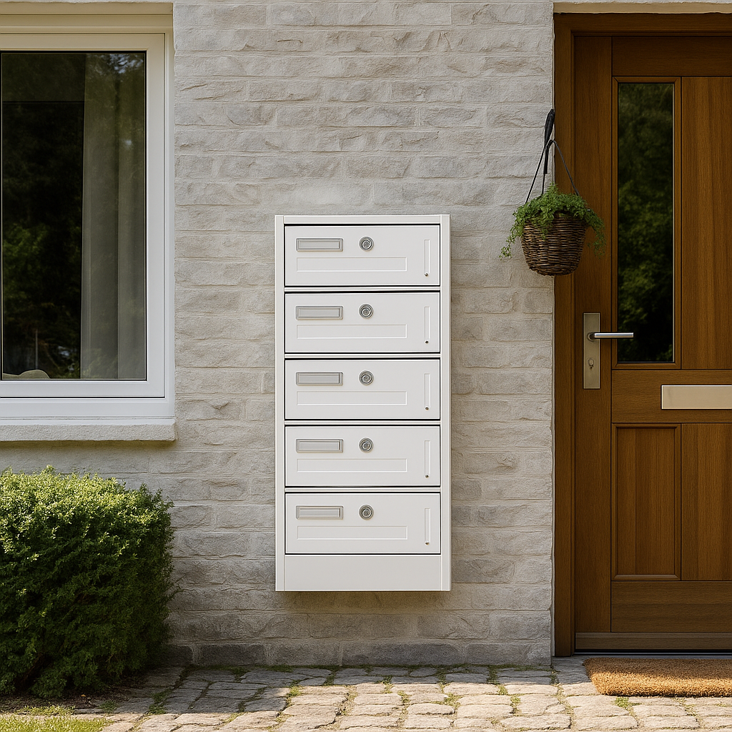 Cassetta postale condominiale da muro buca lettere componibile "Made in Italy"