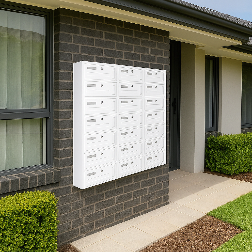 Cassetta postale condominiale da muro buca lettere componibile "Made in Italy"