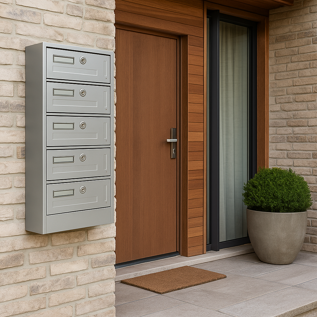 Cassetta postale condominiale da muro buca lettere componibile "Made in Italy"