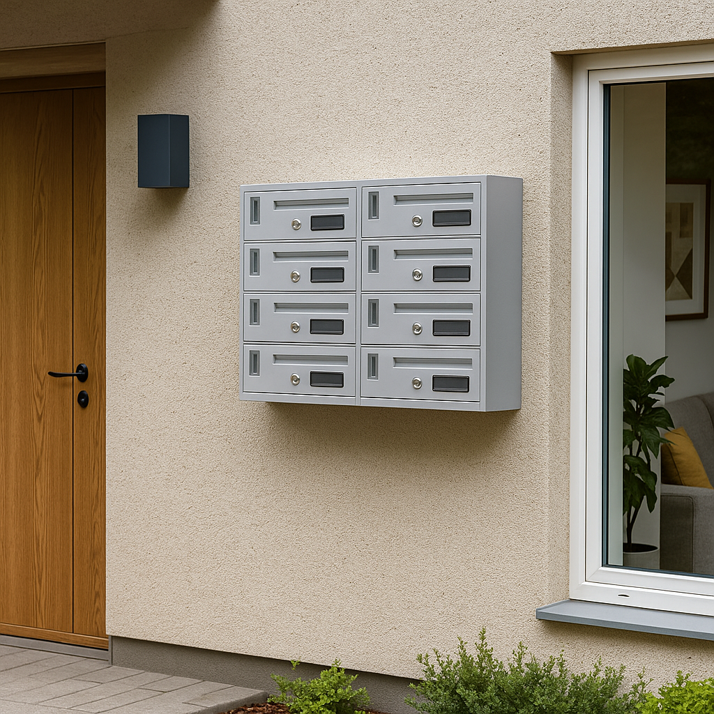 Cassetta postale condominiale da muro buca lettere componibile "Made in Italy"