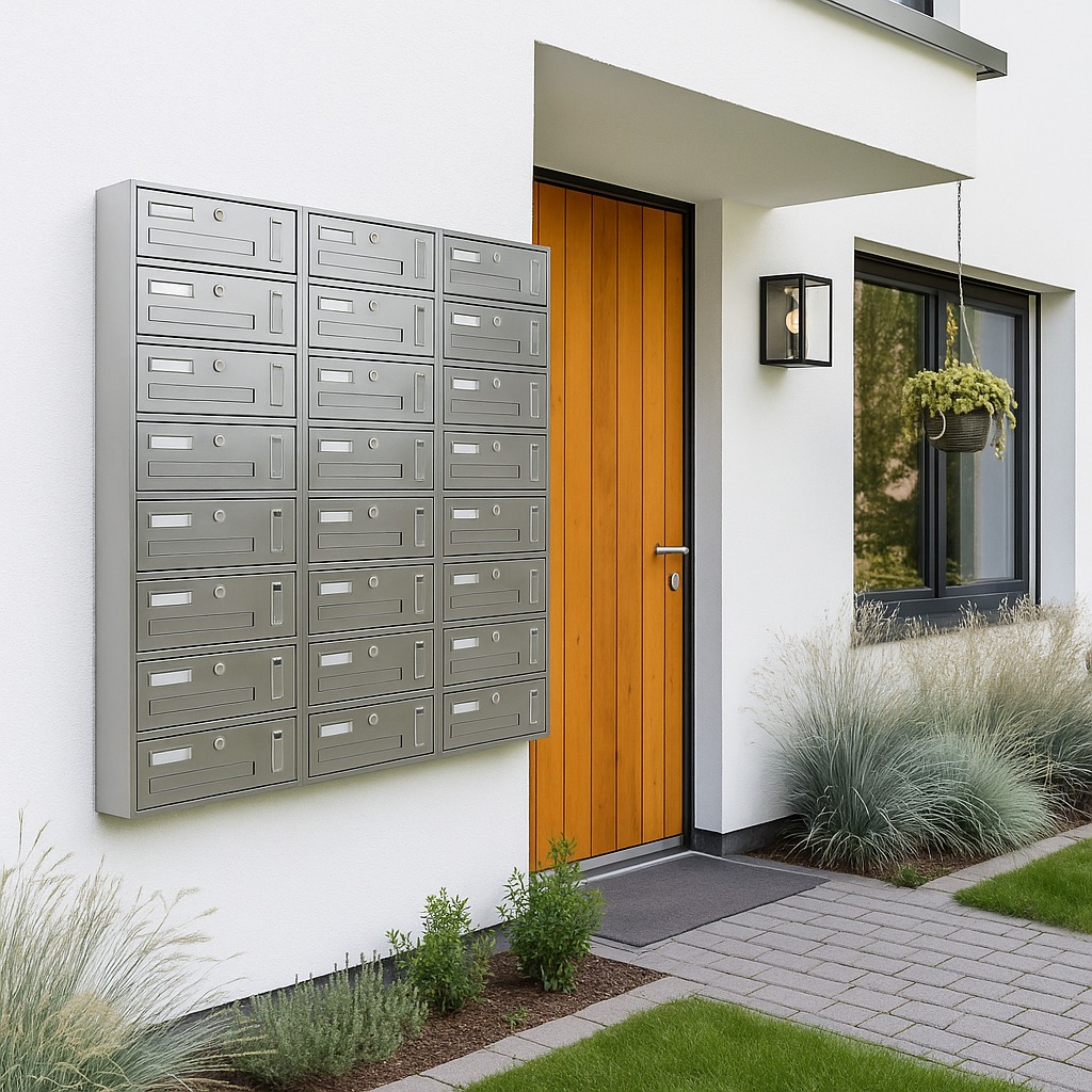 Cassetta postale condominiale da muro buca lettere componibile "Made in Italy"