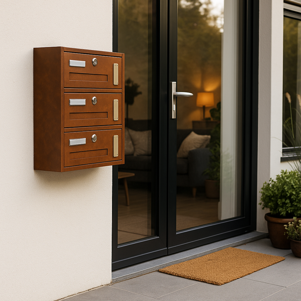 Cassetta postale condominiale da muro buca lettere componibile "Made in Italy"