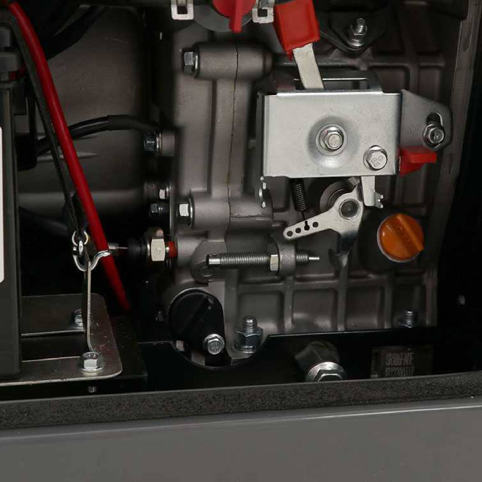 Generatore "PMD 5000 S" motore OHV monofase con funzionamento a diesel e avviamento elettrico 5000 W