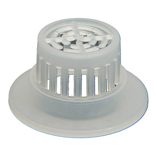 Filtro ferma sporco per scarichi domestici in plastica 2 pezzi