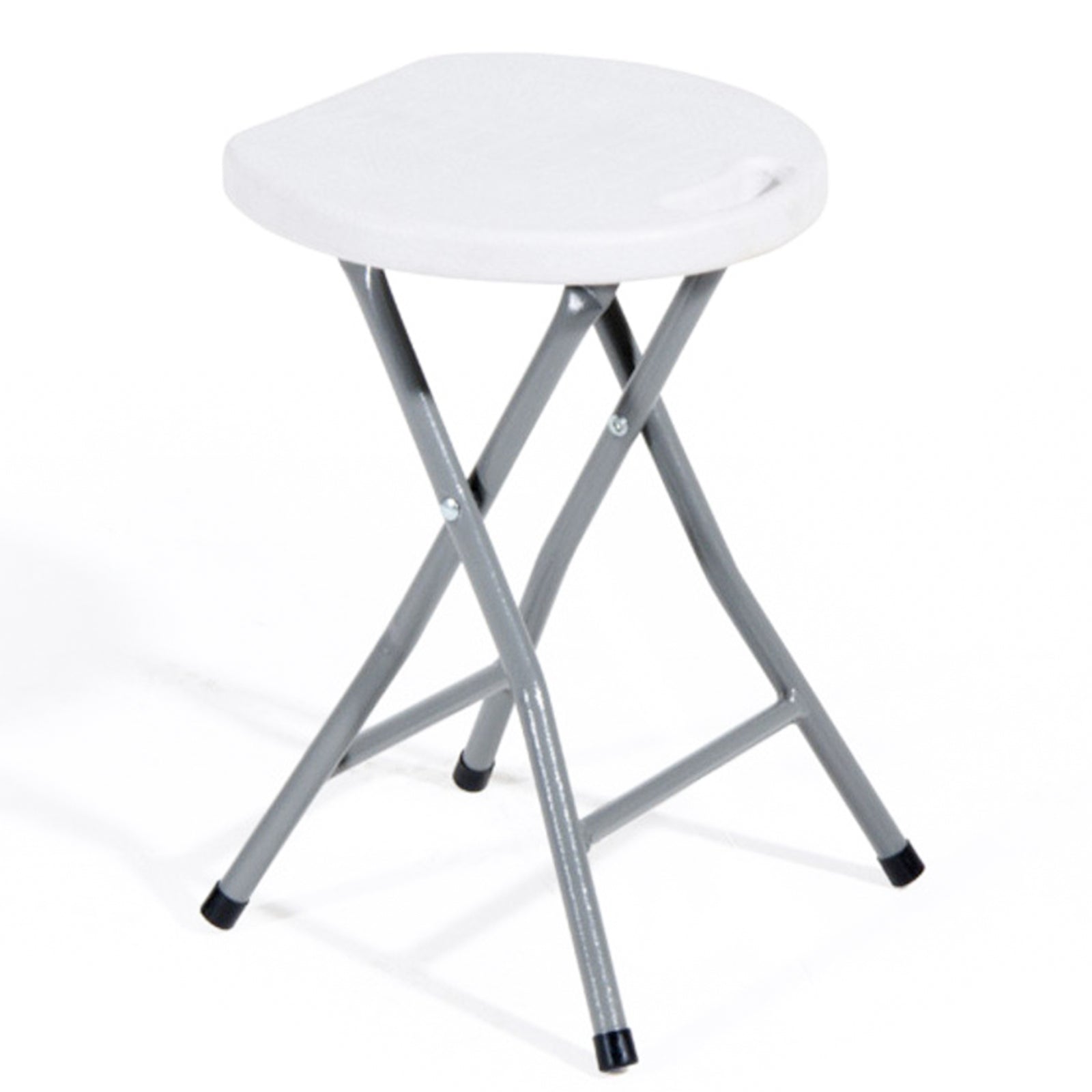 Sgabello pieghevole "Catering" per campeggio struttura in metallo