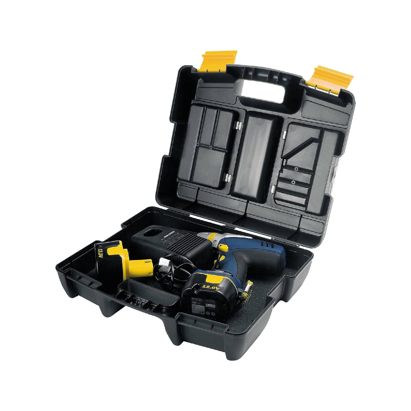 Cassetta porta trapano Art.2500 pratica e affidabile per il trasporto di strumenti da lavoro