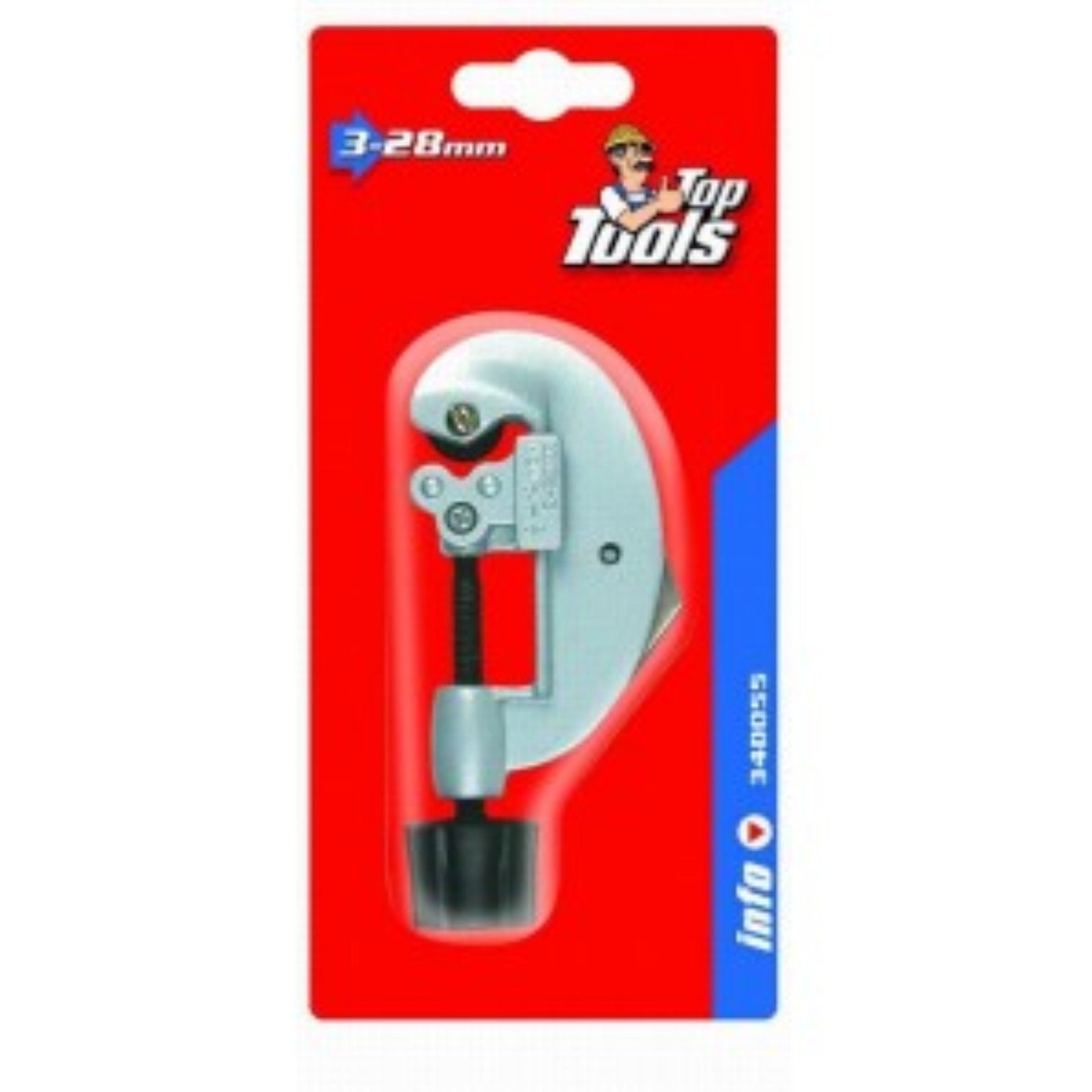 Tagliatubi a rotella con svasatore mm 3 > 28