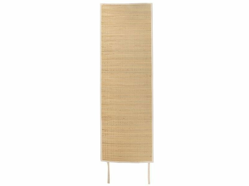 Stuoia rinforzata da spiaggia e campeggio in paglia richiudibile 180 x 60 cm