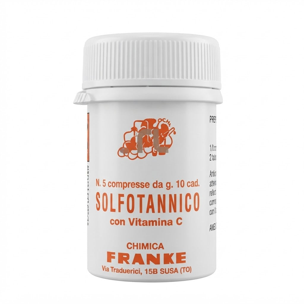 Pastiglie solfotannico sanavin con vitamina c per vino tannino 50 g tannisol