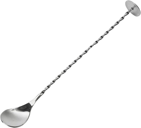 Cucchiaio agitatore in acciaio inox per cocktail 28 cm