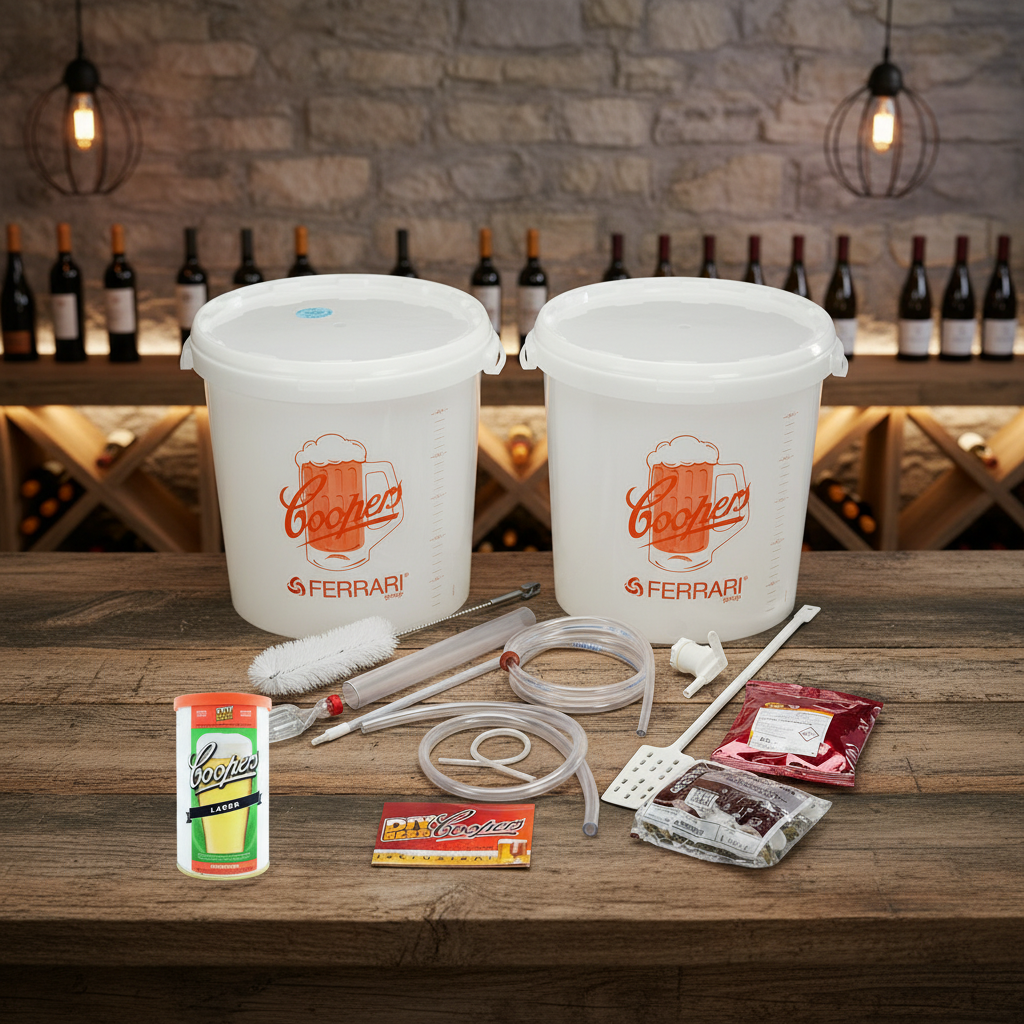 Kit completo fermentazione Birra artigianale con secchi da 25 lt
