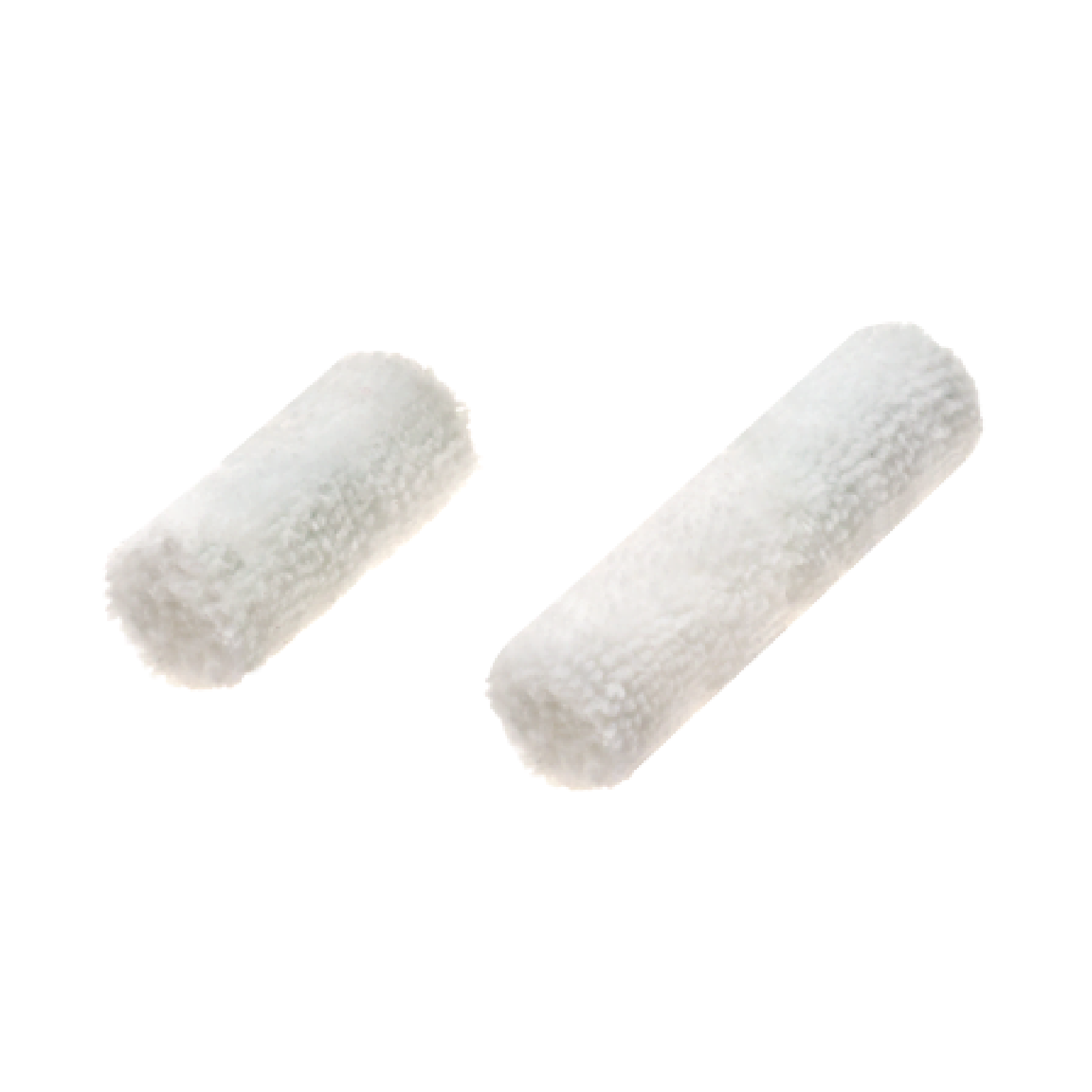 Ricambio rullo in microfibra bianco