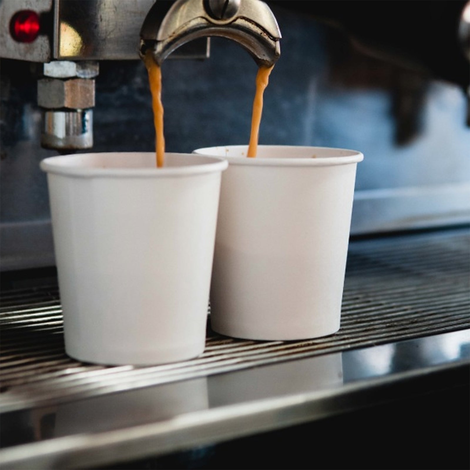 Bicchieri bianchi in carta per caffè set da 50 pezzi