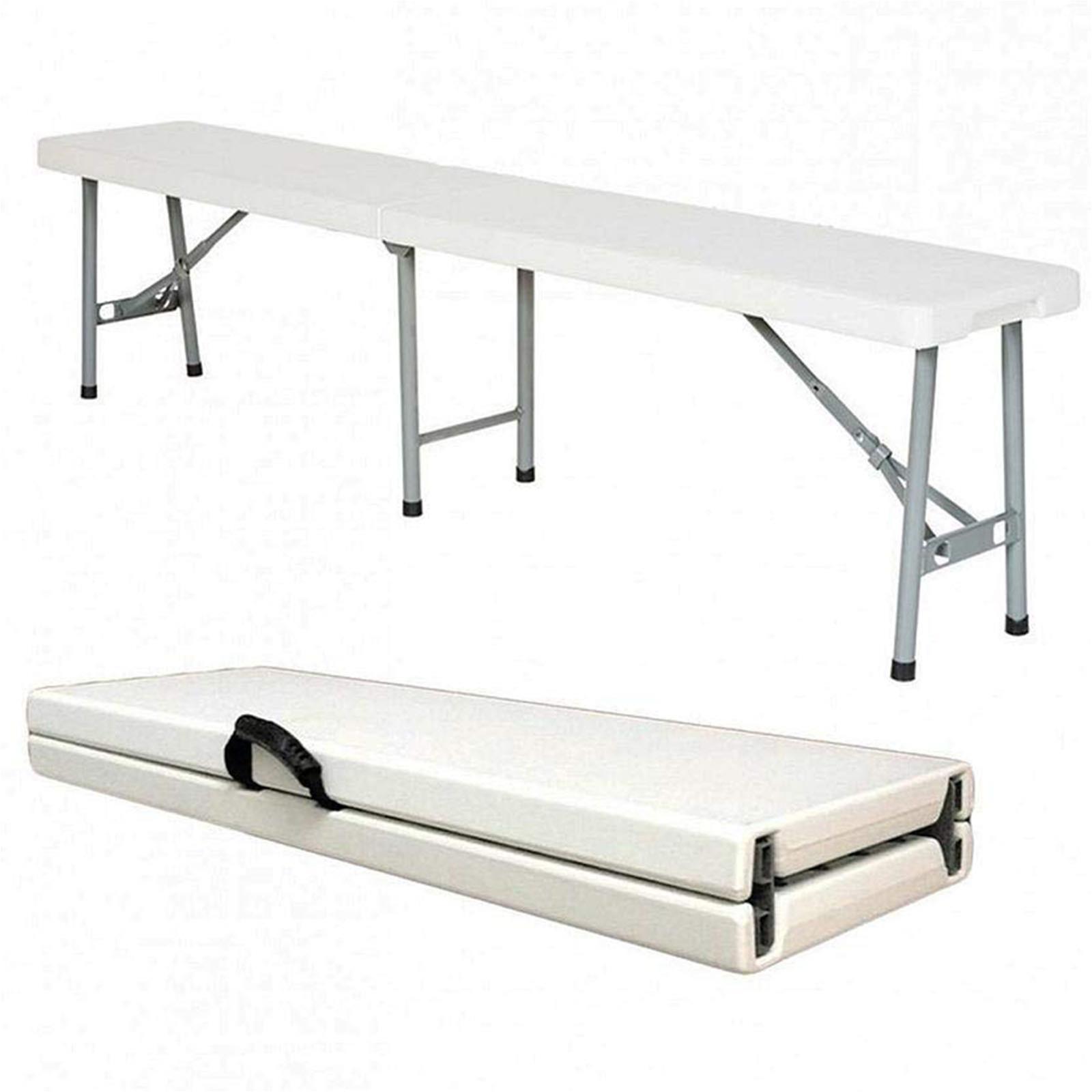 Panca pieghevole da catering e campeggio a valigetta con maniglia