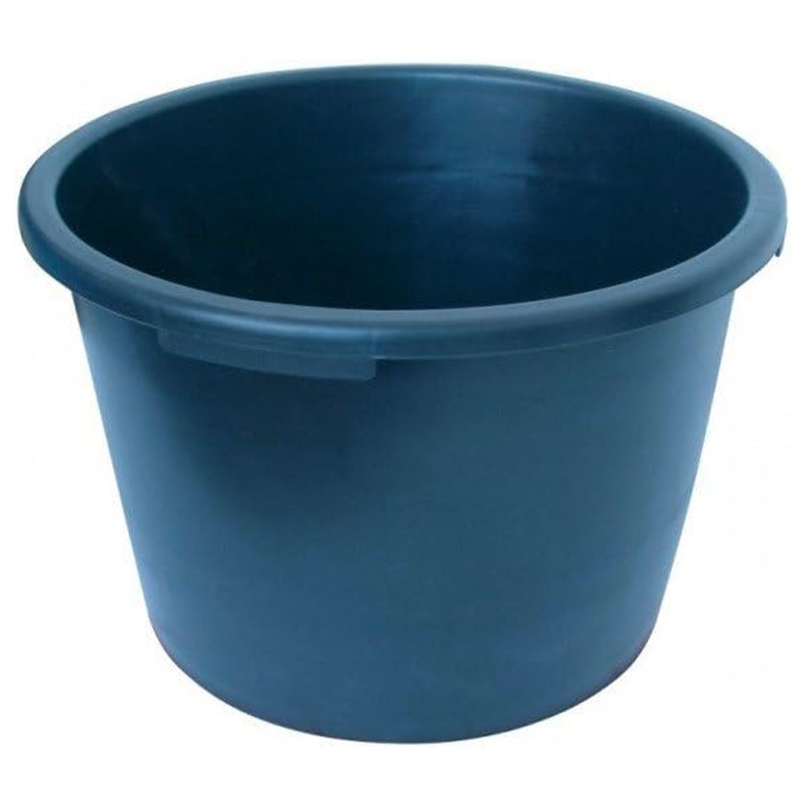 Mastello tondo in plastica robusta con maniglie per colla ed intonaco