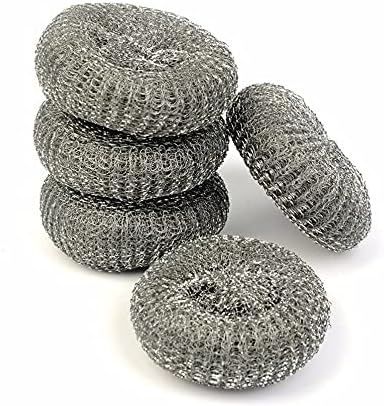 Spugna da cucina in acciaio abrasiva da 40 grammi