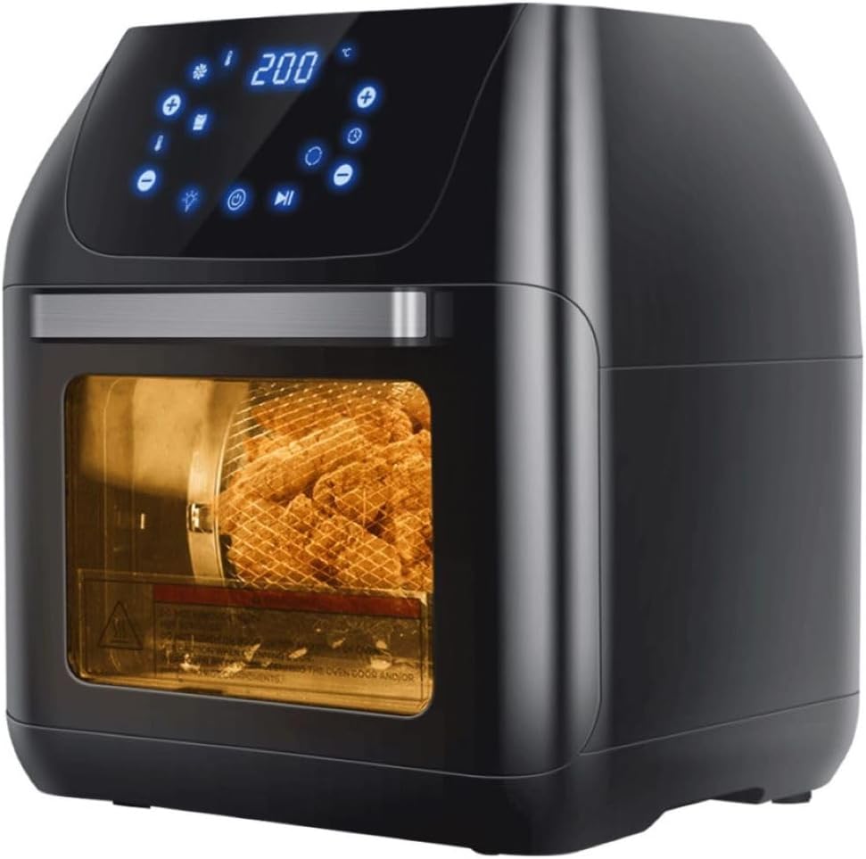 Friggitrice ad aria elettrica ideale per tutti i tipi di frittura, capacità 12 litri