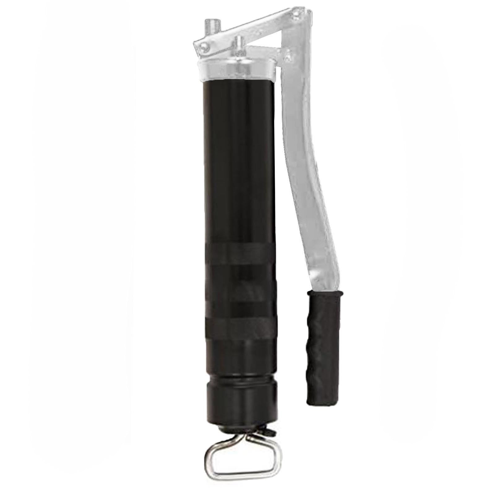 Siringa per grasso a caricamento manuale con leva brunita 500 gr