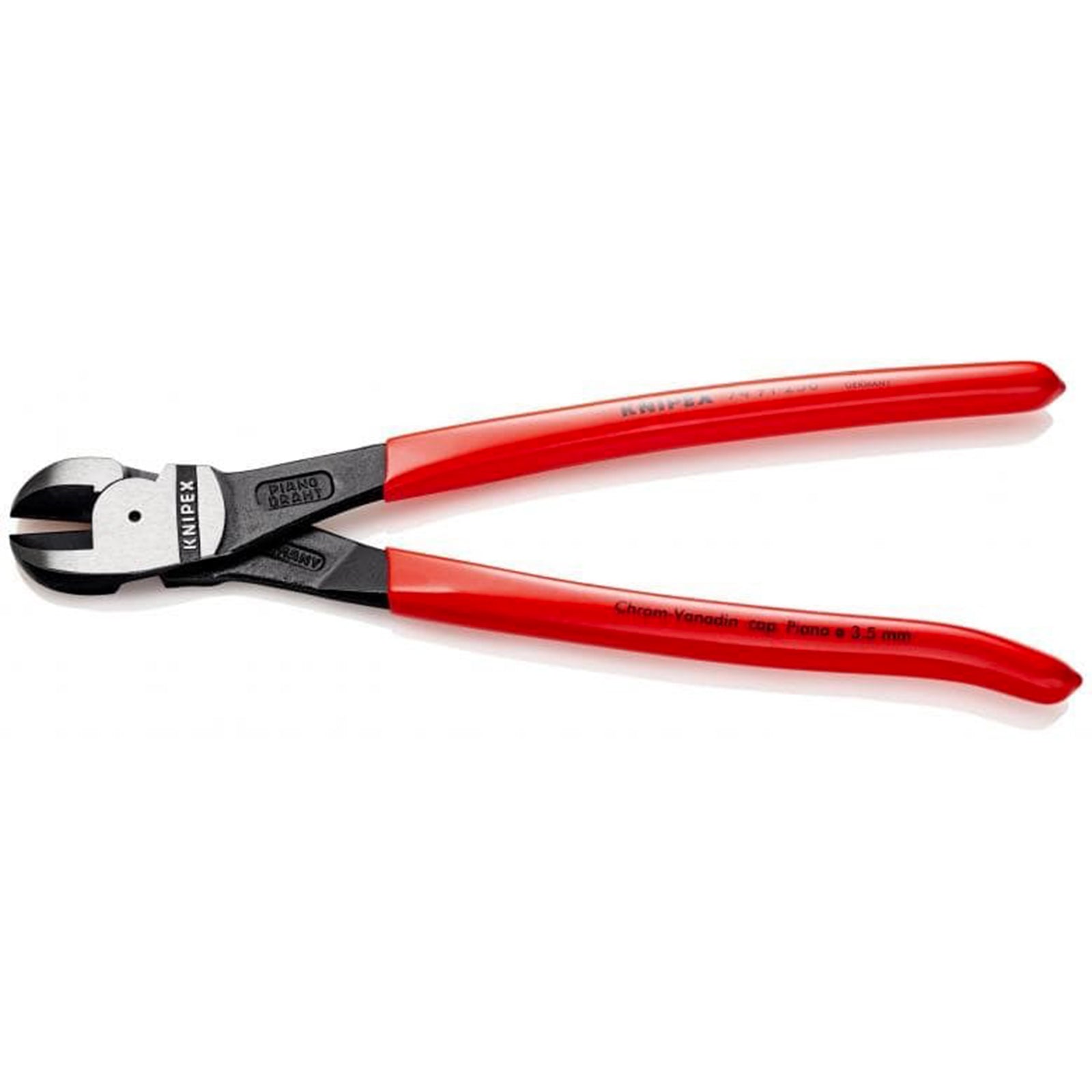 Tronchese "Knipex" a taglio laterale in cromo-vanadio manici in PVC
