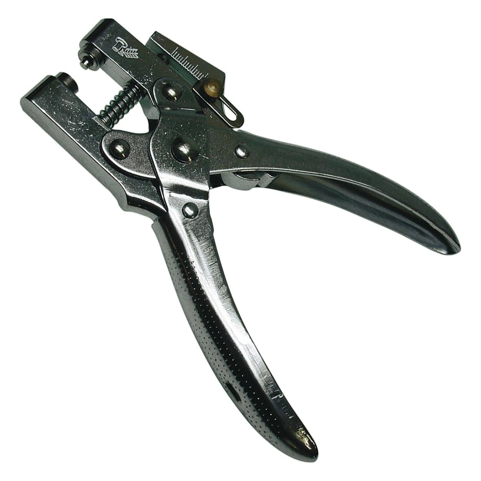 Pinza per occhielli in acciaio cromato facile utilizzo 165 mm