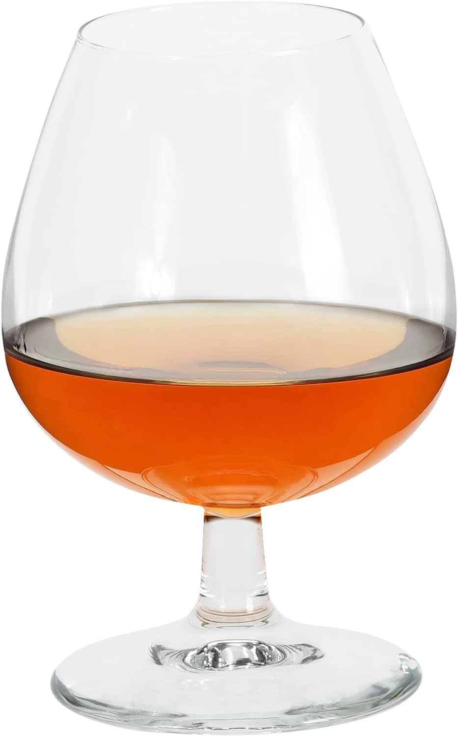 Calici decorativi in vetro trasparente per whisky 350 ml set da 4