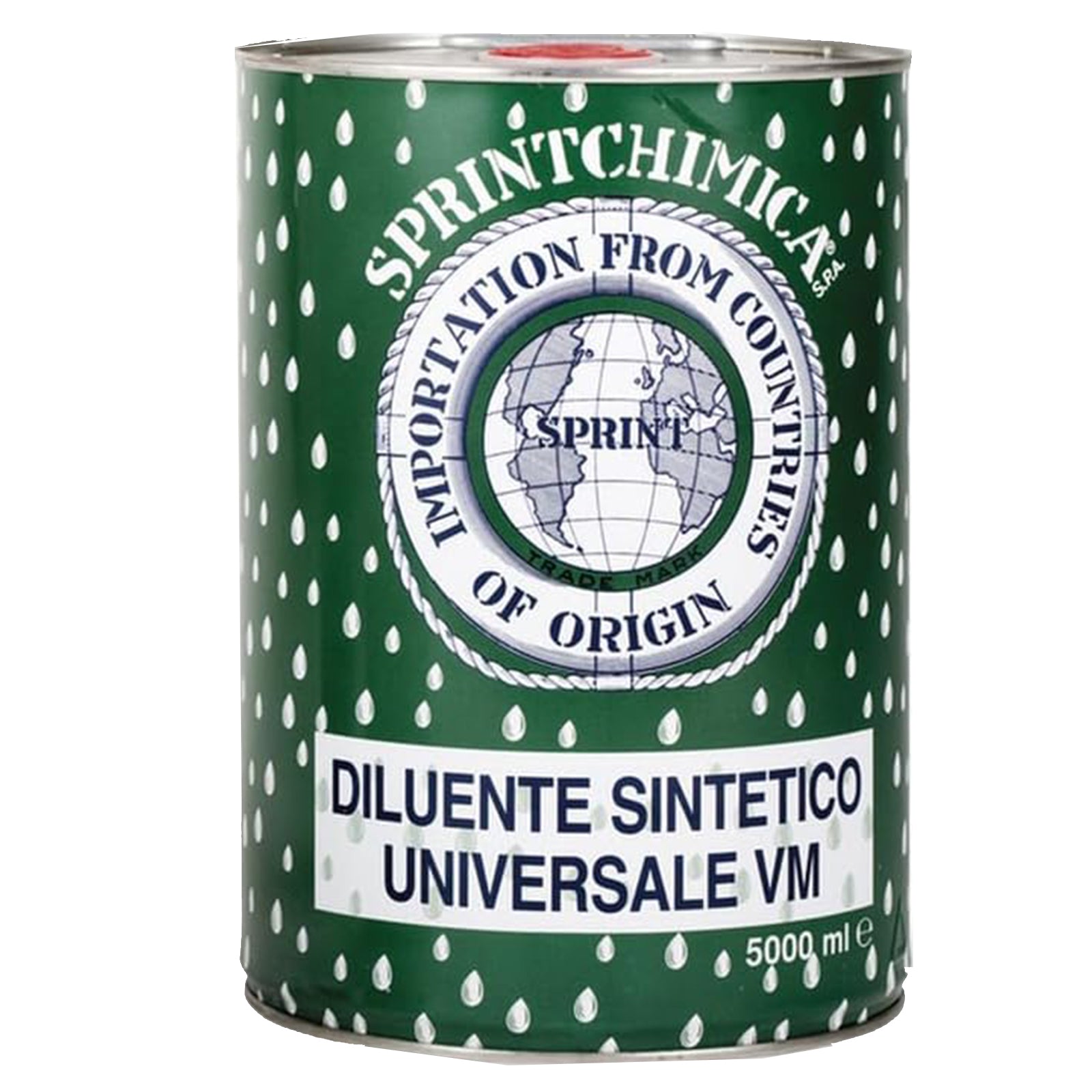 Diluente sintetico a base di alchidica media e lungo olio, per smalti e vernici sintetiche