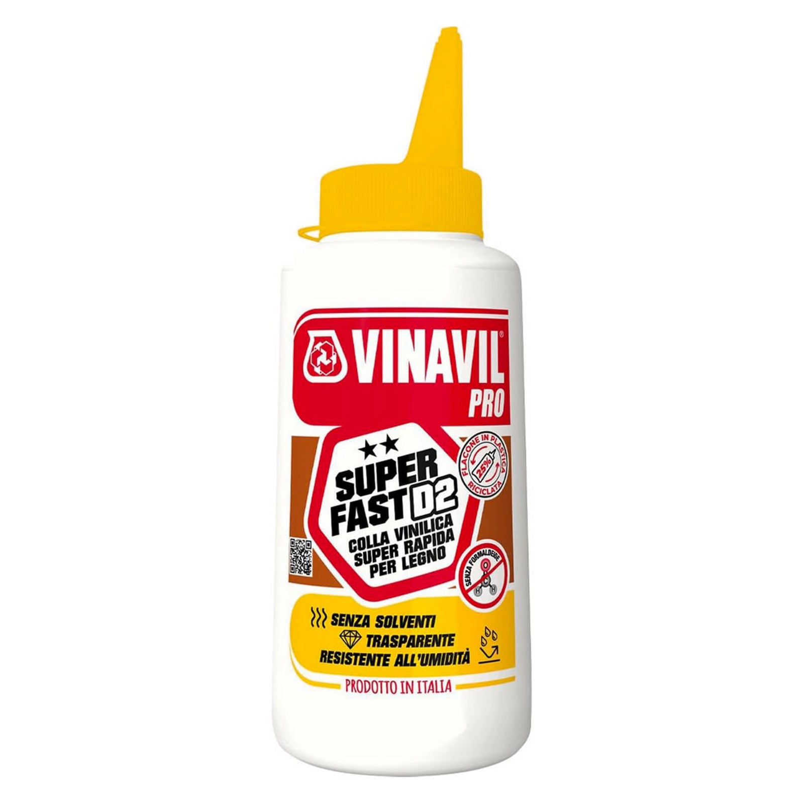 Colla vinilica "Vinavil Pro" per riparazioni e incollaggi 750 gr