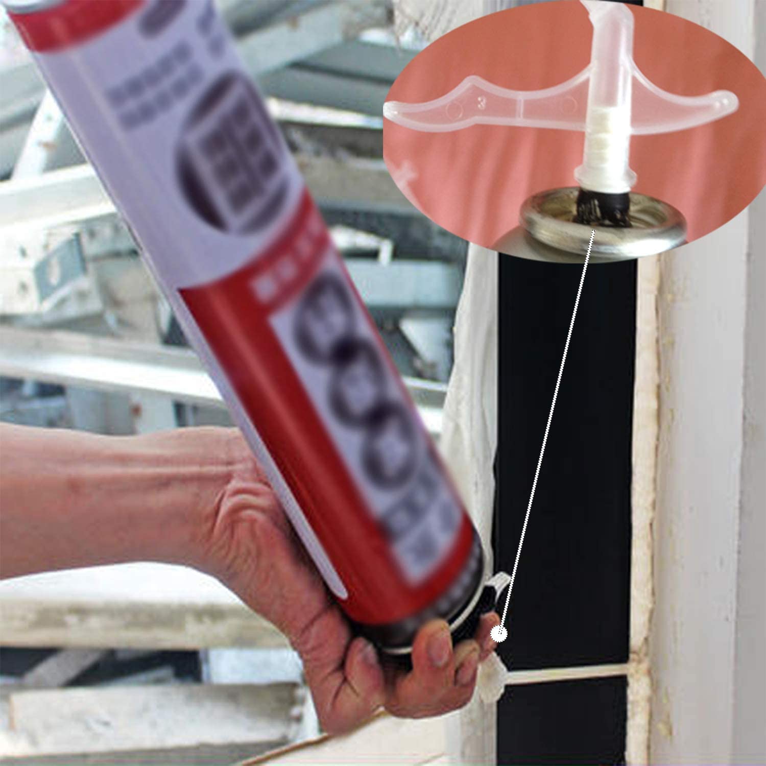 Beccuccio di ricambio per schiuma poliuretanica di tipo manuale