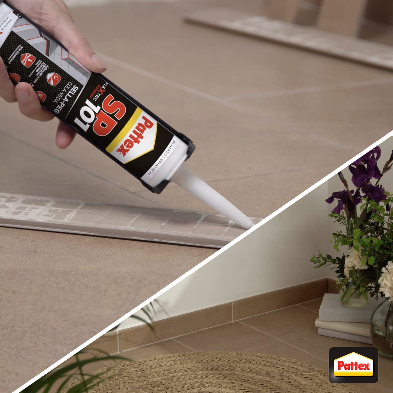 Sigillante neutro "SP101" per multimateriali verniciabile 280 ml