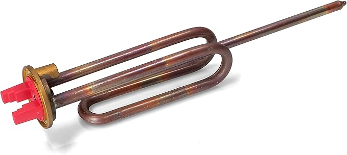 Resistenza scaldacqua rame 1200w tipo "Ricurvo Filettato"