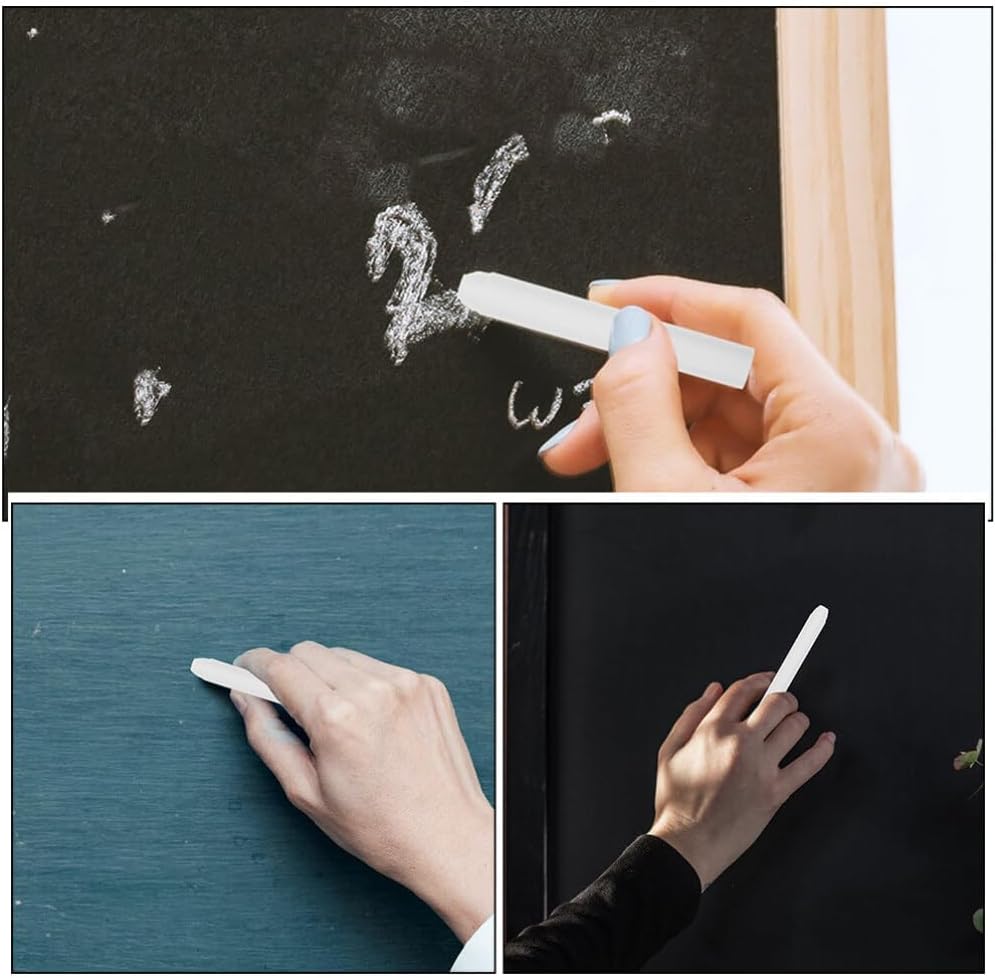 Gessetti bianchi per marcatura confezione da 100 pz