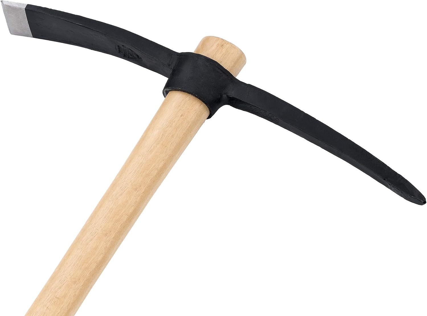 Piccone in acciaio temprato di prima qualità con occhio ovale 1,5 kg