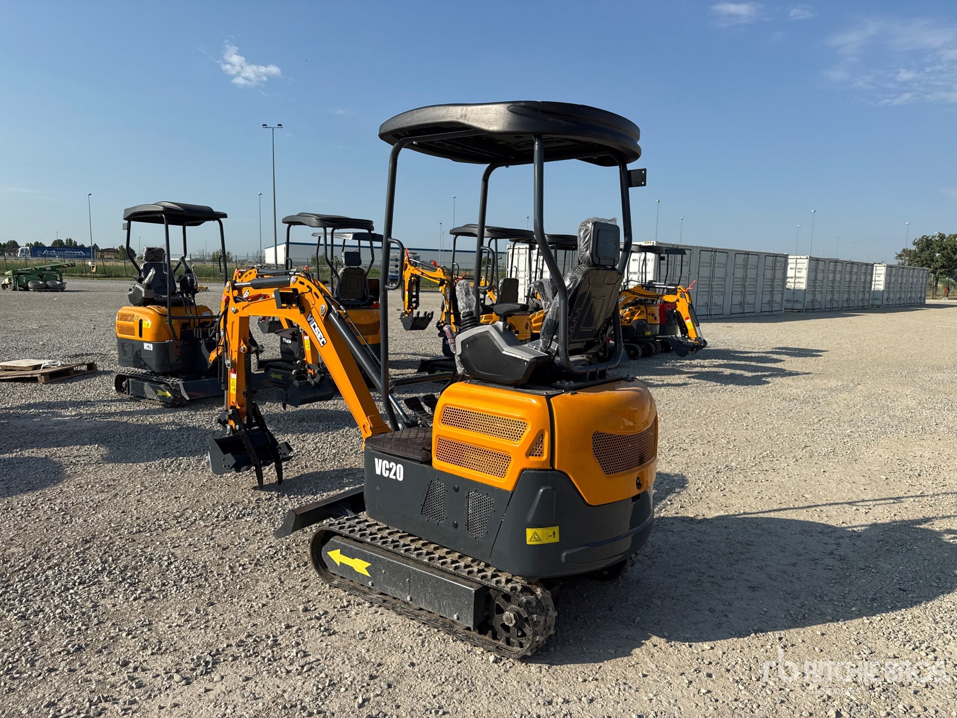 Mini escavatore 20 Q.li VICSEC VC20 (2026) con Pollice Meccanico – Nuovo