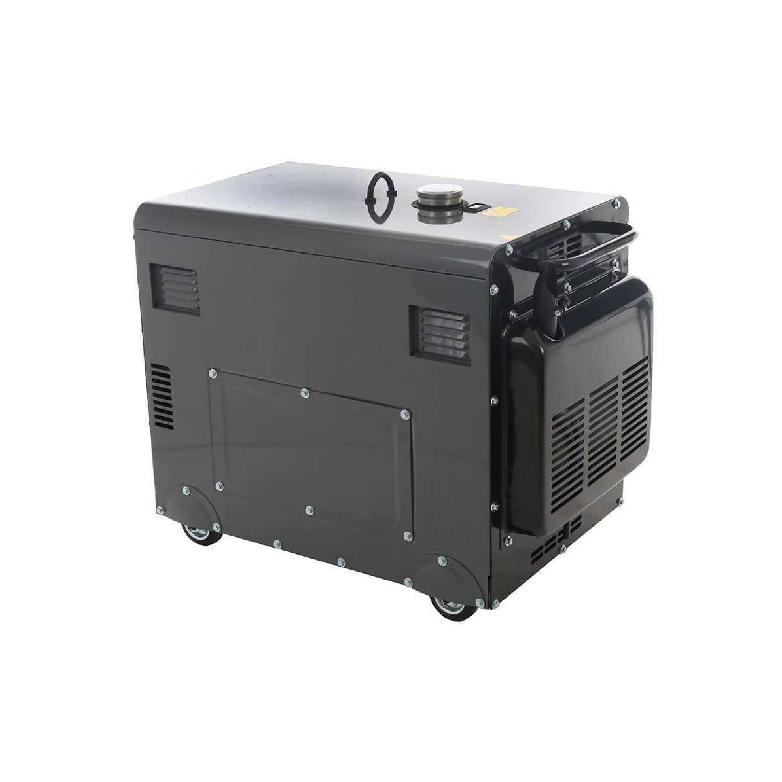 Generatore "PMD 5000 S" motore OHV monofase con funzionamento a diesel e avviamento elettrico 5000 W