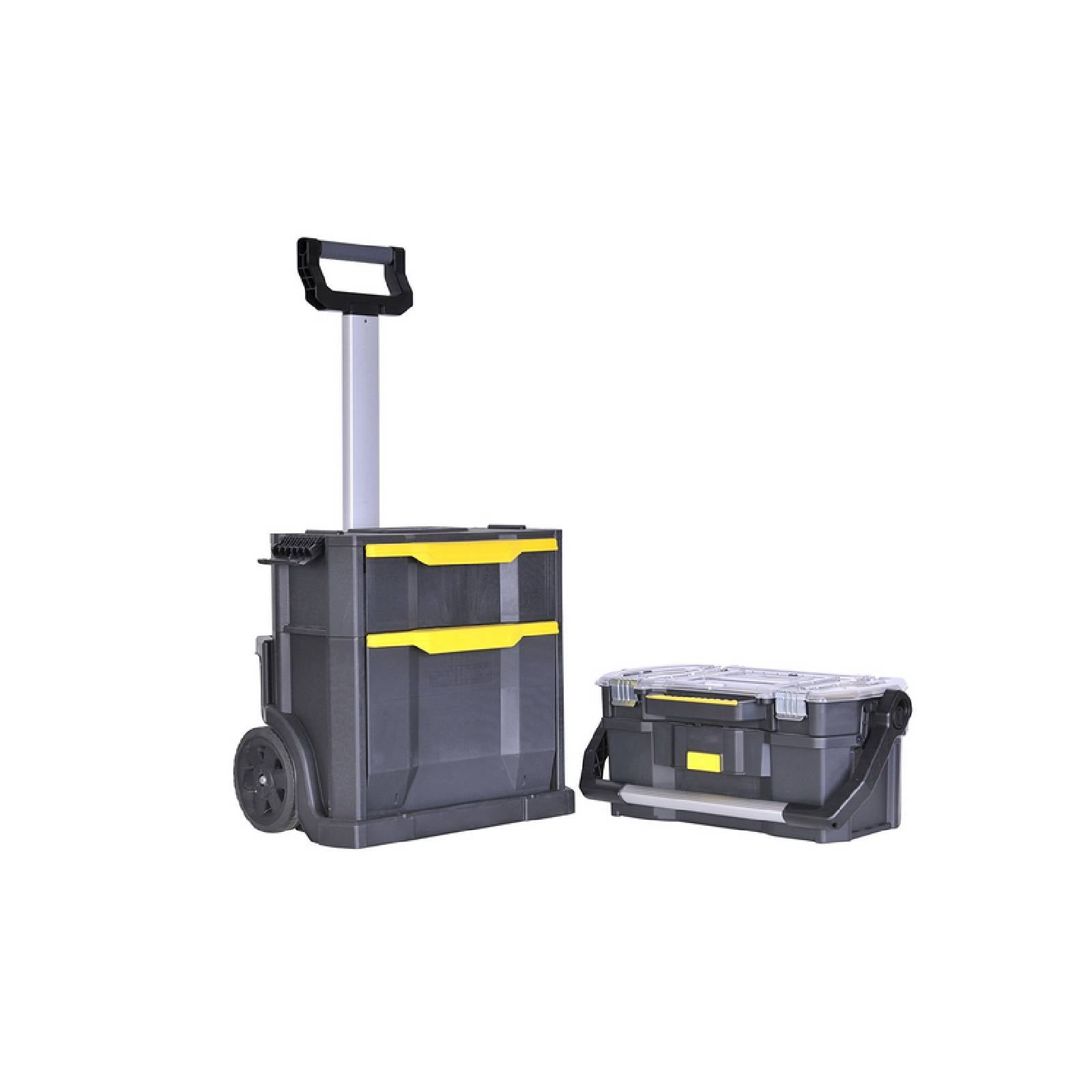 Trolley portautensili "Rolling Workshop Gen.2" cassetta superiore con organizer separabile tramite bottone