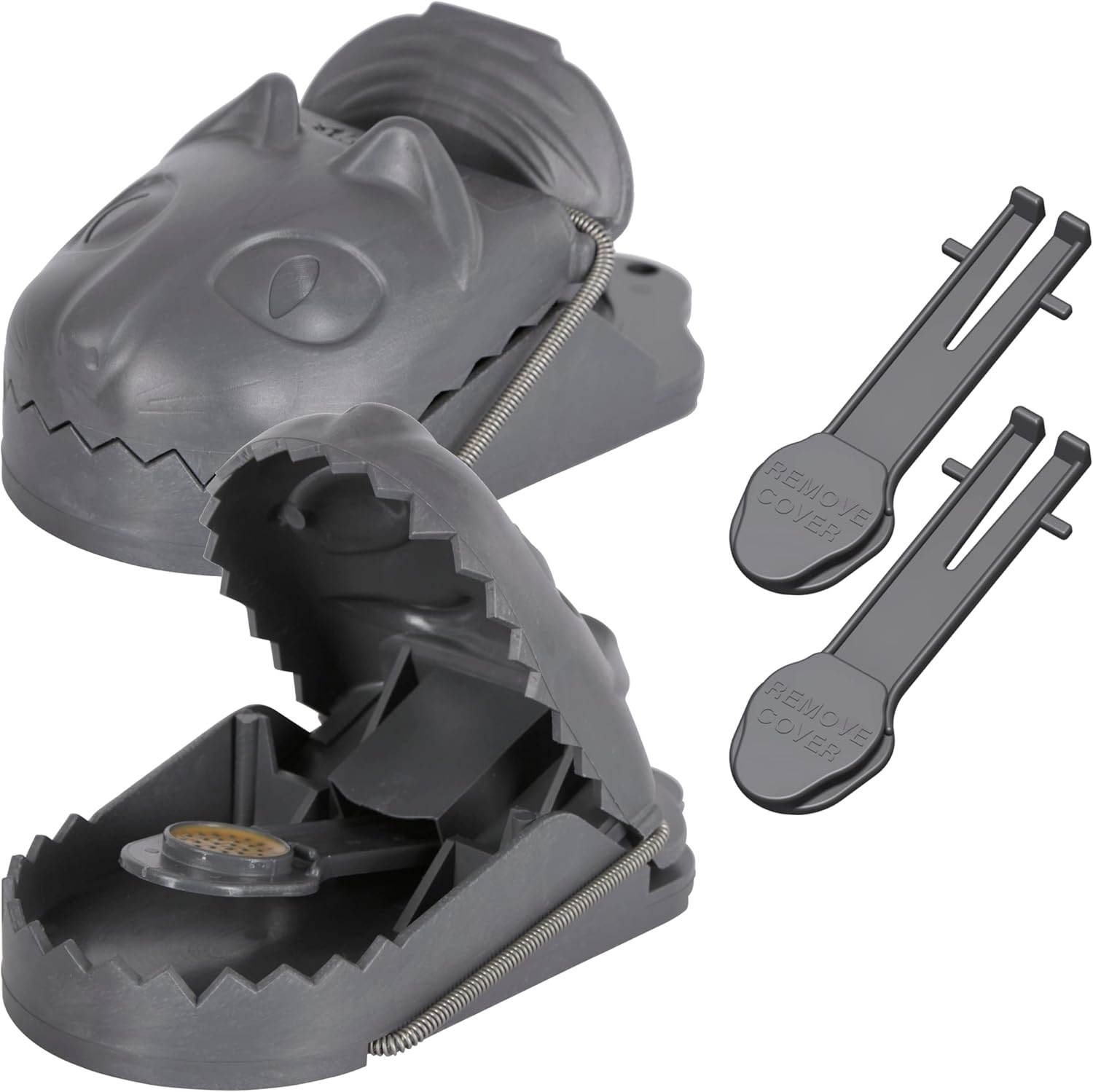 Esca per trappola per topi "Mouse stop" in plastica, confezione da 6 pezzi