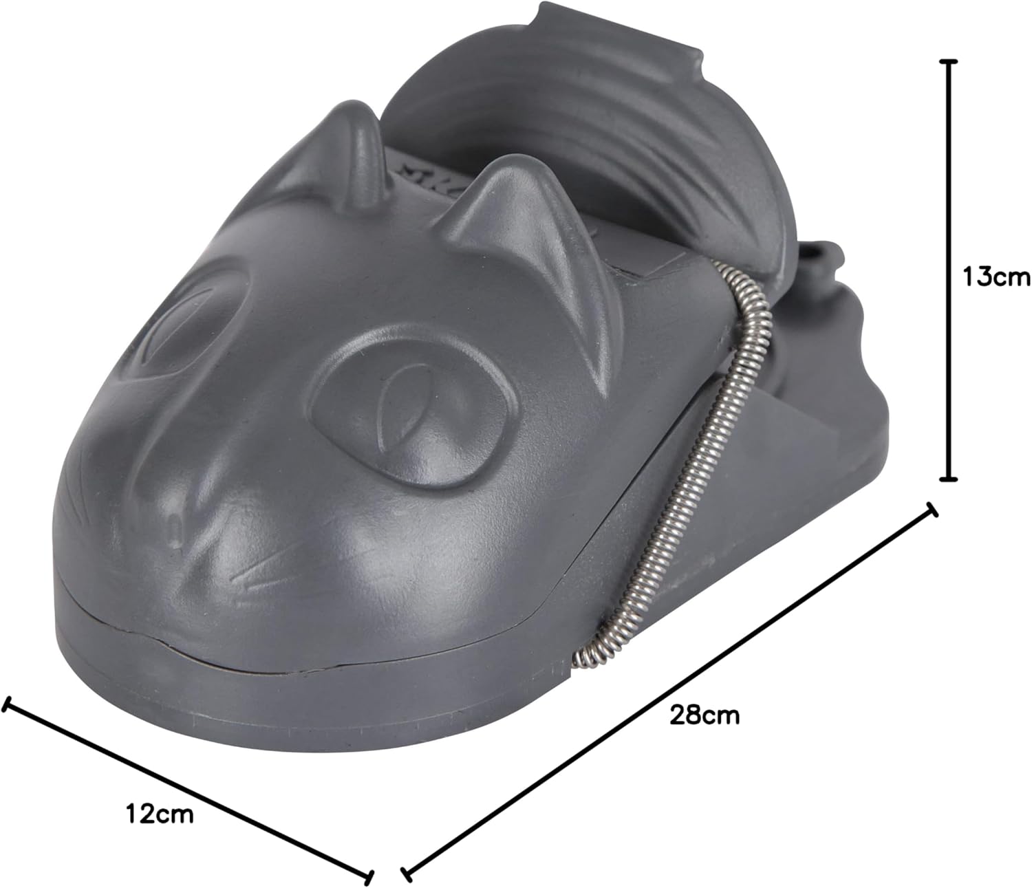 Trappola per topi "Mouse stop" in plastica, confezione da 2 pezzi