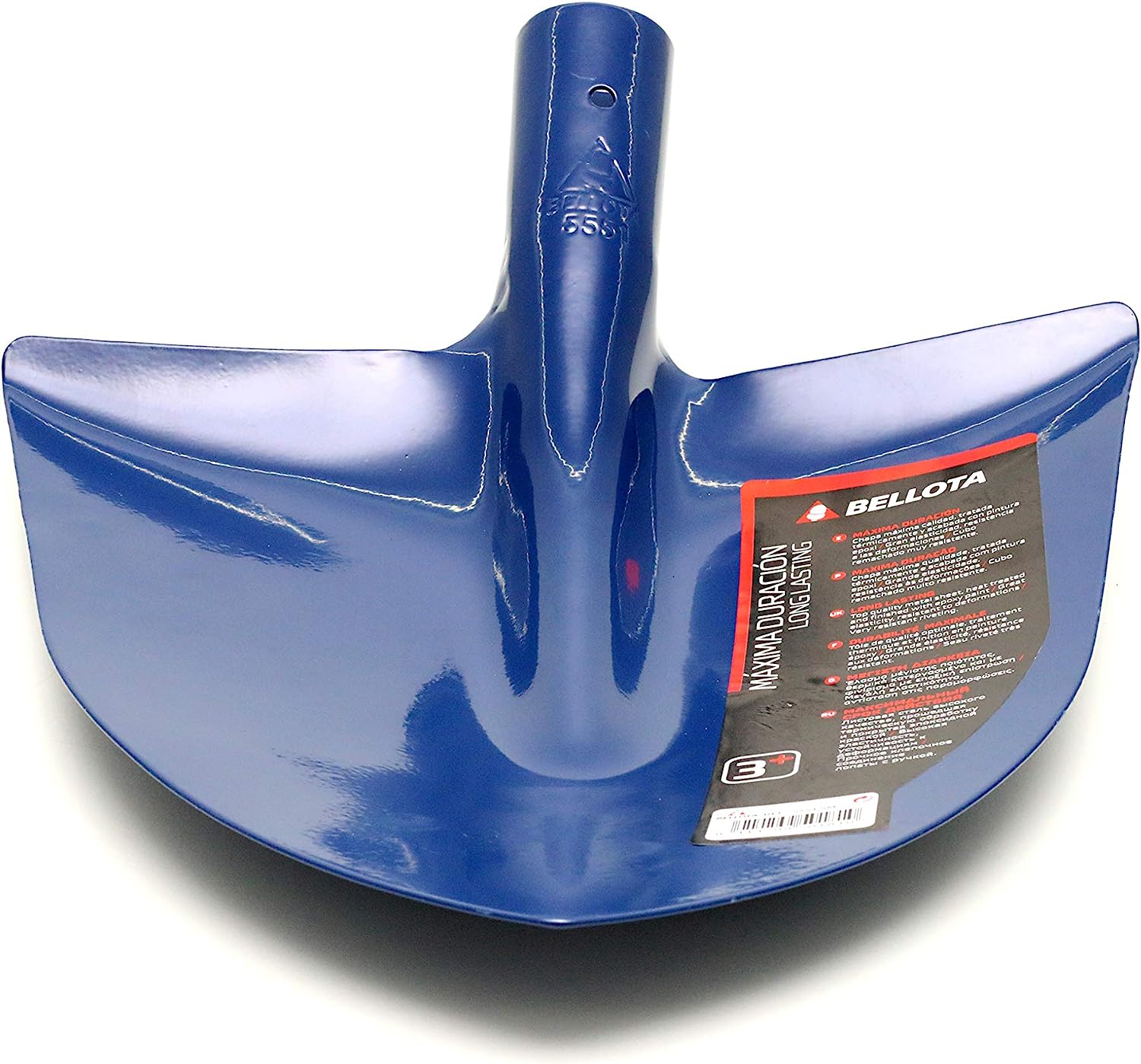 Badile a punta con spalla in acciaio stampato verniciato